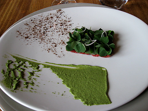 Mosc oxe Tartar and Wood Sorrel