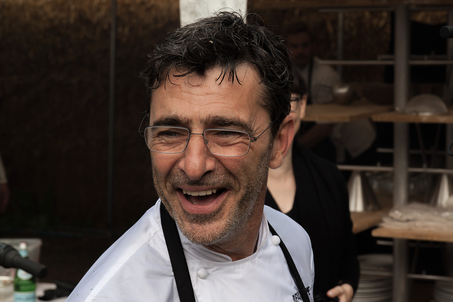 Chef <b>Christophe Dufau</b> of Team France - IMG-2387