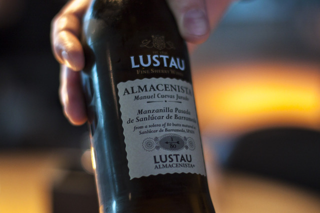 Lustau, sherry wine